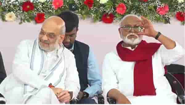 अमित शाह यांनी जवळ बोलावून खुर्चीवर बसवलं, कानात काय सांगितलं?; भुजबळ काय म्हणाले?