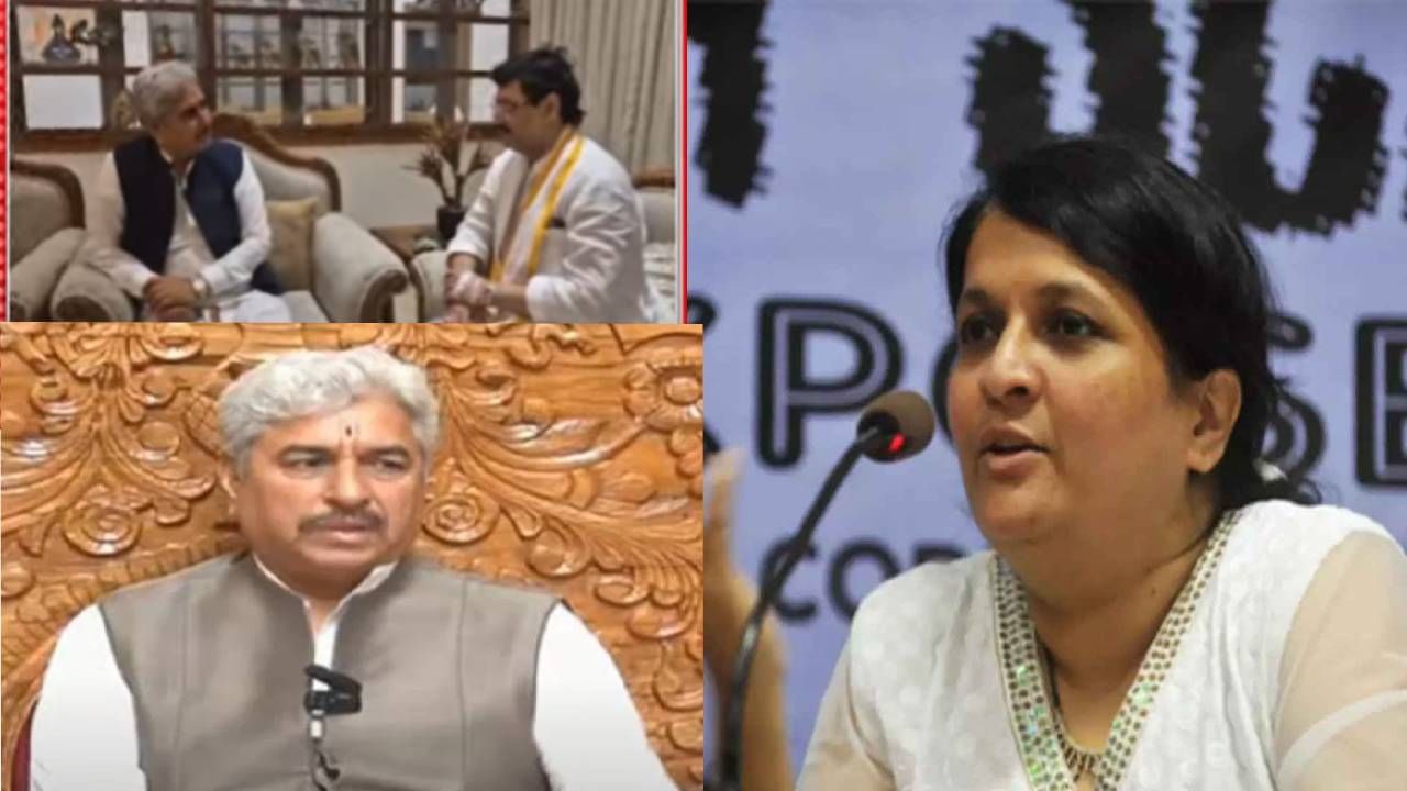 कोणीही मीठ, मिरची लावून कोणी बोलत नाहीये, नामदेव शास्त्रींनी मुंडेंची पाठराखण केल्याने अंजली दमानिया भडकल्या कोणीही मीठ, मिरची लावून कोणी बोलत नाहीये, नामदेव शास्त्रींनी मुंडेंची पाठराखण केल्याने अंजली दमानिया भडकल्या