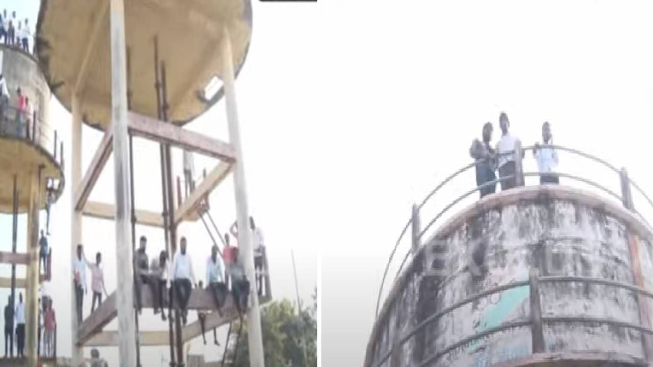 खंडणीमधल्या गुन्हेगारांना पूर्ण आरोपी करत नाहीय. पुरावे असताना त्यांना आरोपी करत नाहीयत. आरोपींना कुठेतरी वाचवायचा प्रयत्न होतोय, म्हणून धनंजय देशमुख यांनी आज मस्साजोगमधील पाण्याच्या उंच टाकीवर चढून आंदोलन केलं. वाल्मिक कराडला अजून संतोष देशमुख हत्या प्रकरणात आरोपी बनवलेलं नाही. 