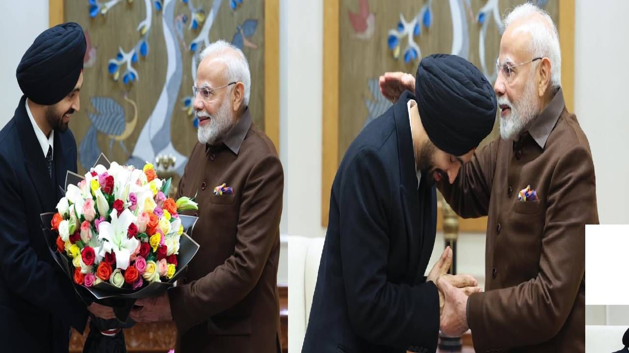 दिलजीत दोसांजची नववर्षाची दणक्यात सुरूवात, पंतप्रधान मोदींची घेतली भेट, अनोखं crossover पाहून चाहते अवाक् ... दिलजीत दोसांजची नववर्षाची दणक्यात सुरूवात, पंतप्रधान मोदींची घेतली भेट, अनोखं crossover पाहून चाहते अवाक् ...
