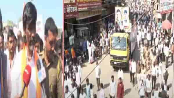 Manoj Jarange Patil : ‘धनंजय मुंडेंचे चिल्लर चाळे अन्…’, बीड प्रकरणी पैठणच्या आक्रोश मोर्च्यात जरांगेंचा राग अनावर