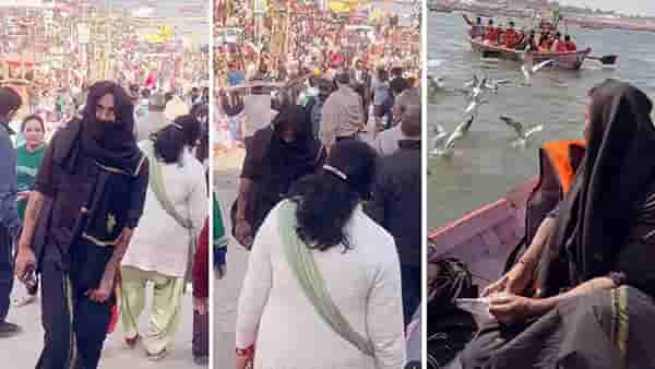 महाकुंभ मेळ्यात प्रसिद्ध सेलिब्रीटी पोहोचला वेश बदलून? संगममध्ये केलं स्थान