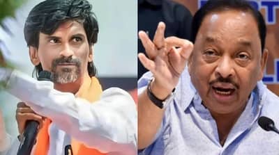 ज्यांना आरक्षण घ्यायचंय ते घेतील, ज्यांना नको ते नाही घेणार, जरांगे यांनी राणेंना स्पष्ट सुनावणे