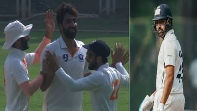 Ranji Trophy : मुंबई पहिल्या दिवशीच ढेर, JK 54 धावांनी आघाडीवर, टीम इंडियाचे खेळाडू फ्लॉप