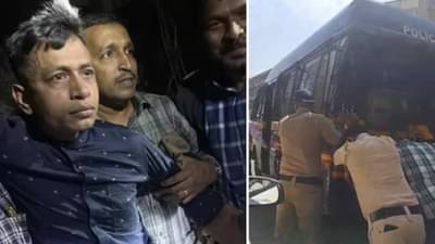 सैफवर हल्ला करणाऱ्या आरोपीला कोर्टात नेताना गाडी पडली बंद अन्..