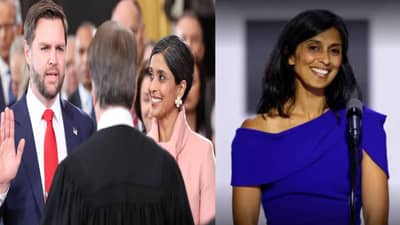 शपथविधी ट्रम्प यांचा, पण गुगलवर सर्च झाली उपराष्ट्राध्यक्षांची पत्नी,  US च्या सेकंड लेडीचं भारताशी कनेक्शन काय ?