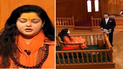 संन्यासी बनन्याचं ढोंग करतेय का? प्रश्न ऐकताच ममता कुलकर्णी मोठमोठ्याने मंत्र म्हणायला लागली