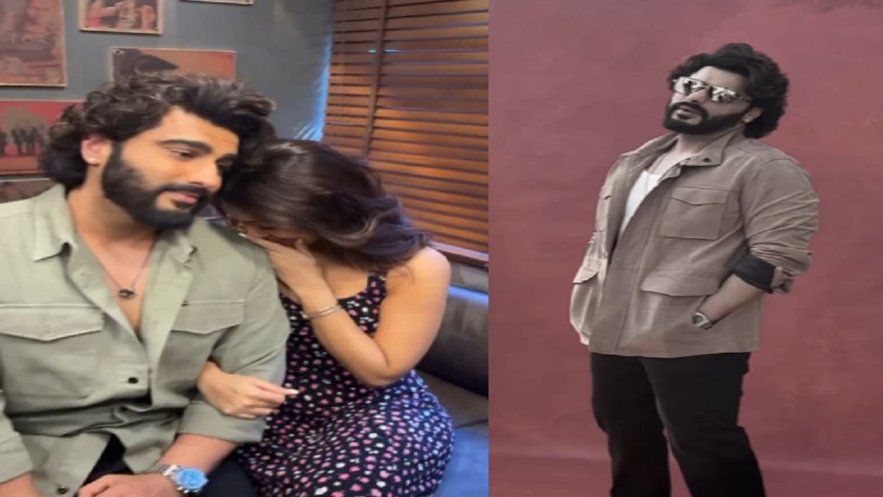 VIDEO: अर्जुन कपूर स्टेजवर येताच चाहता मलायकाच्या नावाने ओरडला; पुढे जे घडलं... VIDEO: अर्जुन कपूर स्टेजवर येताच चाहता मलायकाच्या नावाने ओरडला; पुढे जे घडलं...