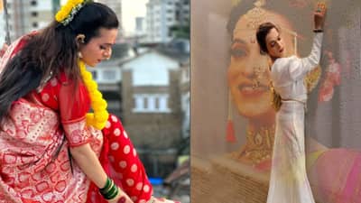 तृतीयपंथी मराठी अभिनेत्रीने कोणाशी बांधली लग्नगाठ? फोटो पाहून चाहतेही शॉक