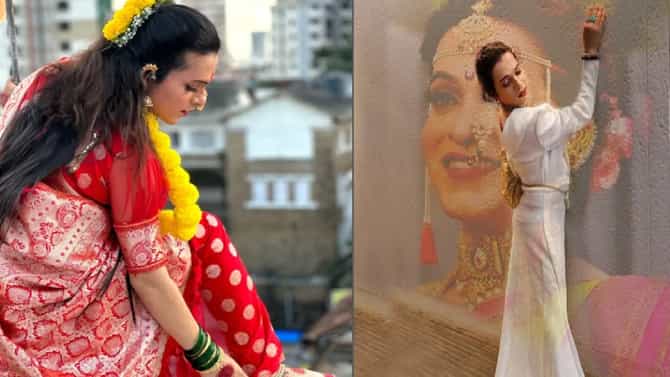तृतीयपंथी मराठी अभिनेत्रीने कोणाशी बांधली लग्नगाठ? फोटो पाहून चाहतेही शॉक