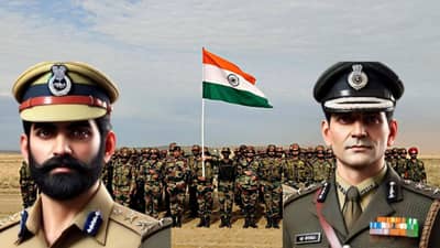 पोलिसांचा DGP की आर्मीचा जनरल कोण जास्त शक्तीशाली? कोणाचा किती पगार?