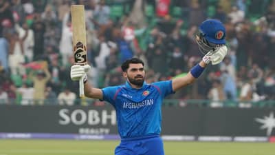 AFG vs ENG : इब्राहीम झाद्रानची CT स्पर्धेतील सर्वोच्च खेळी, इंग्लंडसमोर 326 धावांचं आव्हान, कोण जिंकणार?