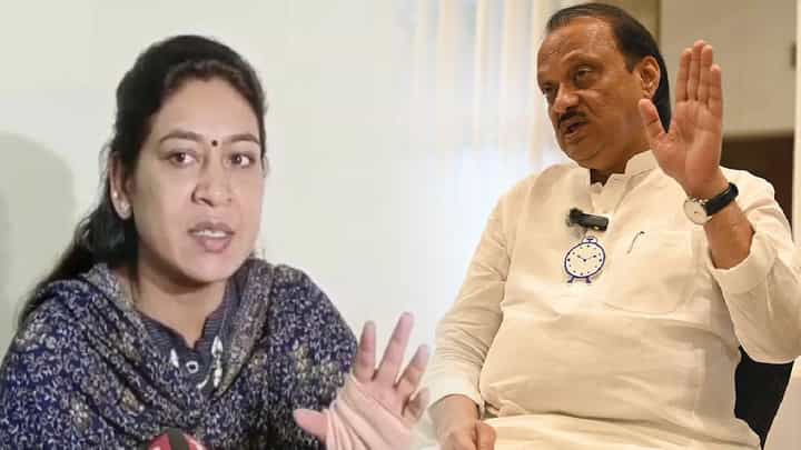 Saroj Ahire Video : 'दादा... मला काम करताना त्रास होतो', मित्रपक्षांचा उल्लेख करत महिला आमदारानं केली अजित पवारांकडे तक्रार Saroj Ahire Video : 'दादा... मला काम करताना त्रास होतो', मित्रपक्षांचा उल्लेख करत महिला आमदारानं केली अजित पवारांकडे तक्रार