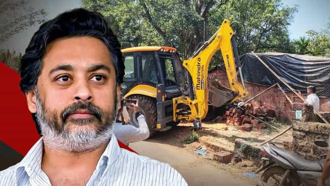 IND vs PAK : मॅचच्यावेळी पाकिस्तान जिंदाबादच्या घोषणा...निलेश राणेंनी मालवणात त्या ठिकाणी थेट बुलडोझरच चालवला