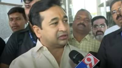 Nitesh Rane : ...तर घरात अब्बा देखील तुम्हाला ओळखणार नाही, नितेश राणेंची आक्रमक भाषा