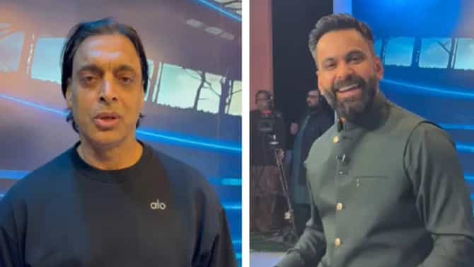 IND vs PAK : शोएब अख्तरने PCB ची इज्जत काढली, शोएब मलिकने गाणं म्हटलं, ‘दिल के अरमां..., VIDEO