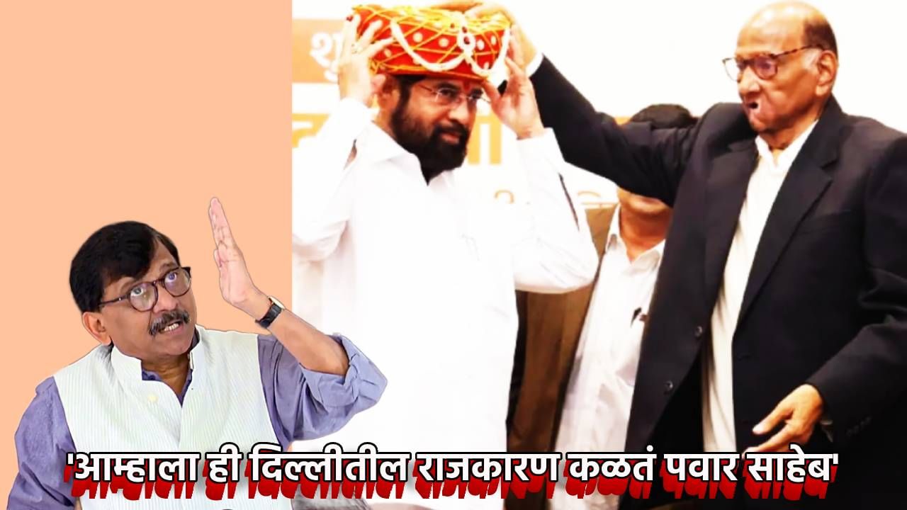 'शिंदेचा सत्कार नव्हे महाराष्ट्र तोडणाऱ्या शाहांचा सत्कार', संजय राऊतांचा थोरल्या पवारांवर थेट निशाणा, महाविकास आघाडीत ठिणगी?