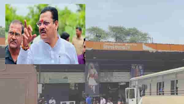 Sambhajinagar News : संजय शिरसाट यांची सिडको बस स्थानकात पाहाणी; कर्मचाऱ्यांना धरले धारेवर
