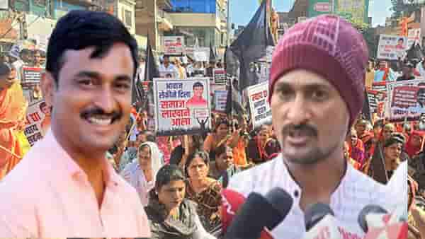 मस्सजोगमध्ये अन्नत्याग आंदोलनाच्या पार्श्वभूमीवर हालचाली वाढल्या, धनंजय देशमुख यांच्या भेटीसाठी बडी मंडळी