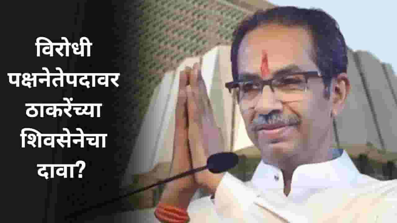 Shivsena UBT News : विरोधी पक्षनेतेपदावर ठाकरे गटाचा दावा? कोणाची लागणार वर्णी, पाहा Video Shivsena UBT News : विरोधी पक्षनेतेपदावर ठाकरे गटाचा दावा? कोणाची लागणार वर्णी, पाहा Video