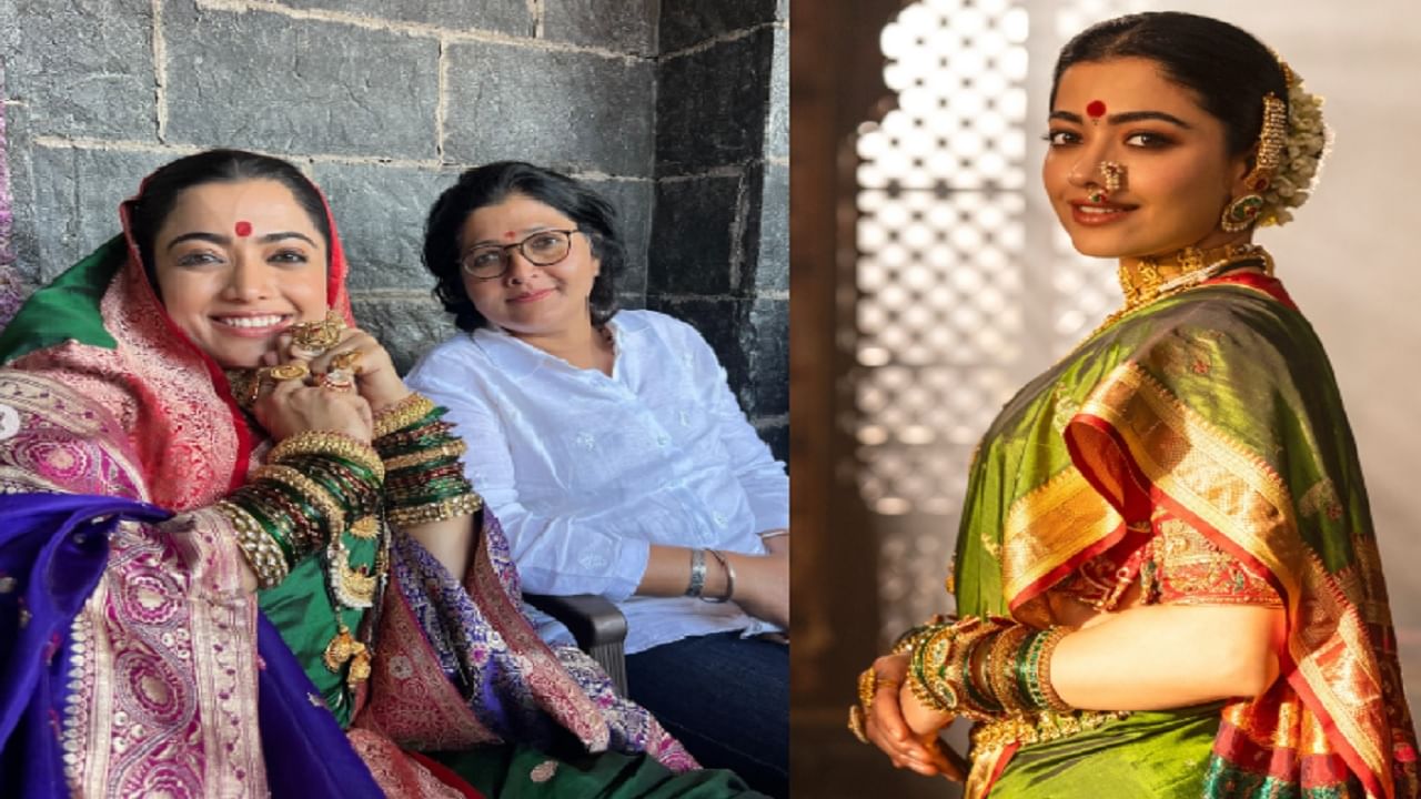 'छावा' मधील 'येसूबाईं'च्या लूकसाठी खूप मेहनत; रश्मिकाच्या अंगावरील ही साडी तब्बल 500 वर्ष जुनी