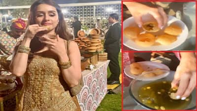 भैया थोडा और तीखा बनाओ; मोफत मिळालेल्या पाणीपुरीवर श्रद्धा कपूर तुटून पडली