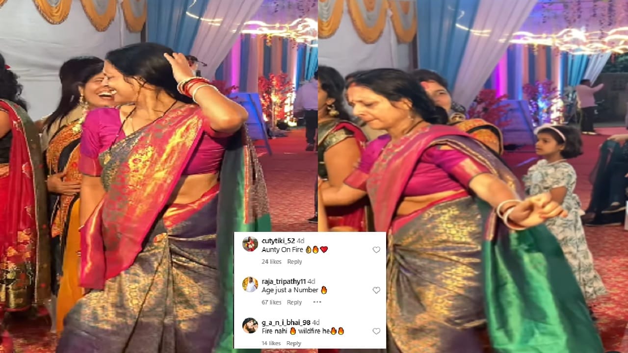 काकू म्हणजे फायर आहेत; लग्नात 'लैला मैं लैला' गाण्यावर महिलेचा भन्नाट डान्स, व्हिडीओ पाहून नेटकरीही थक्क