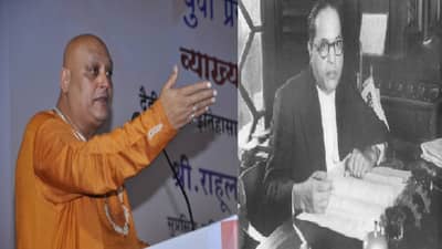 बाबासाहेबांच्या पायांवर नाक घासा... डॉ. बाबासाहेबांबद्दल वक्तव्य अन् राहुल सोलापूरकरांवर आंबेडकरी संघटना आक्रमक