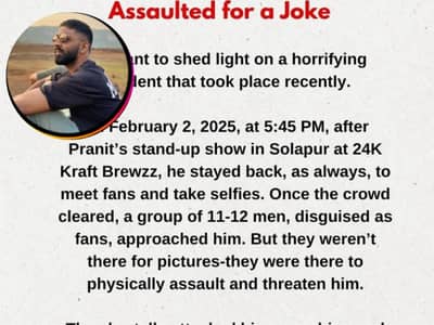 माजी मुख्यमंत्र्यांच्या नातवावर विनोद, प्रसिद्ध कॉमेडियनला जमावाकडून बेदम मारहाण, सोलापुरातील धक्कादायक प्रकार