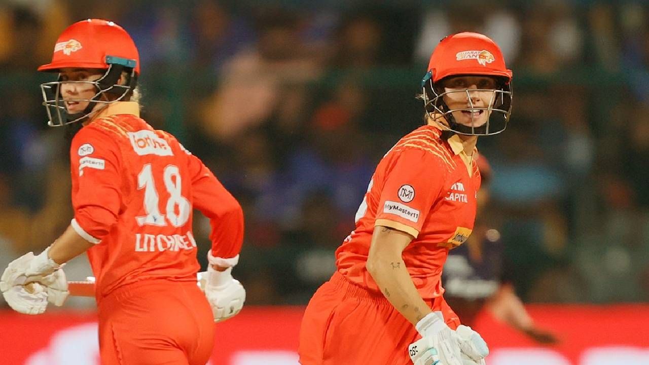 गुजरात जायंट्सने आरसीबीला 6 गडी राखून केलं पराभूत, स्पर्धेतील आव्हान धोक्यात गुजरात जायंट्सने आरसीबीला 6 गडी राखून केलं पराभूत, स्पर्धेतील आव्हान धोक्यात