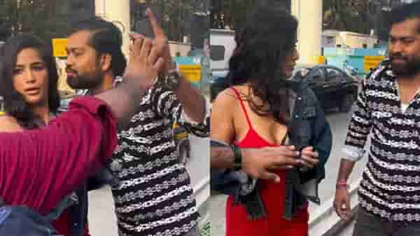 VIDEO: पूनम पांडेला भररस्त्यात जबरदस्तीने KISS करण्याचा प्रयत्न, प्रचंड घाबरलेल्या पूनमने फॅनला दिला धक्का