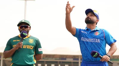 Icc Champions Trophy 2025 : दक्षिण आफ्रिकेने टॉस जिंकला, अफगाणिस्तानकडून 11 जणांचं पदार्पण! प्लेइंग ईलेव्हनमध्ये कोण?
