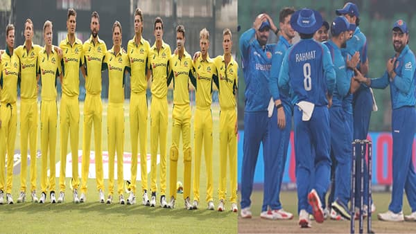 AFG vs AUS : अफगाणिस्तान विरुद्ध ऑस्ट्रेलिया आमनेसामने, सामना केव्हा आणि कुठे?
