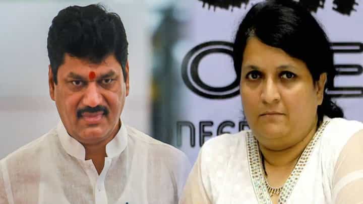 Anjali Damania Video : धनंजय मुंडेंकडून पावणे 300 कोटींचे 'हे' 5 घोटाळे, अजंली दमानियांचा गौप्यस्फोट, वाचली घोटाळ्यांची मालिका Anjali Damania Video : धनंजय मुंडेंकडून पावणे 300 कोटींचे 'हे' 5 घोटाळे, अजंली दमानियांचा गौप्यस्फोट, वाचली घोटाळ्यांची मालिका