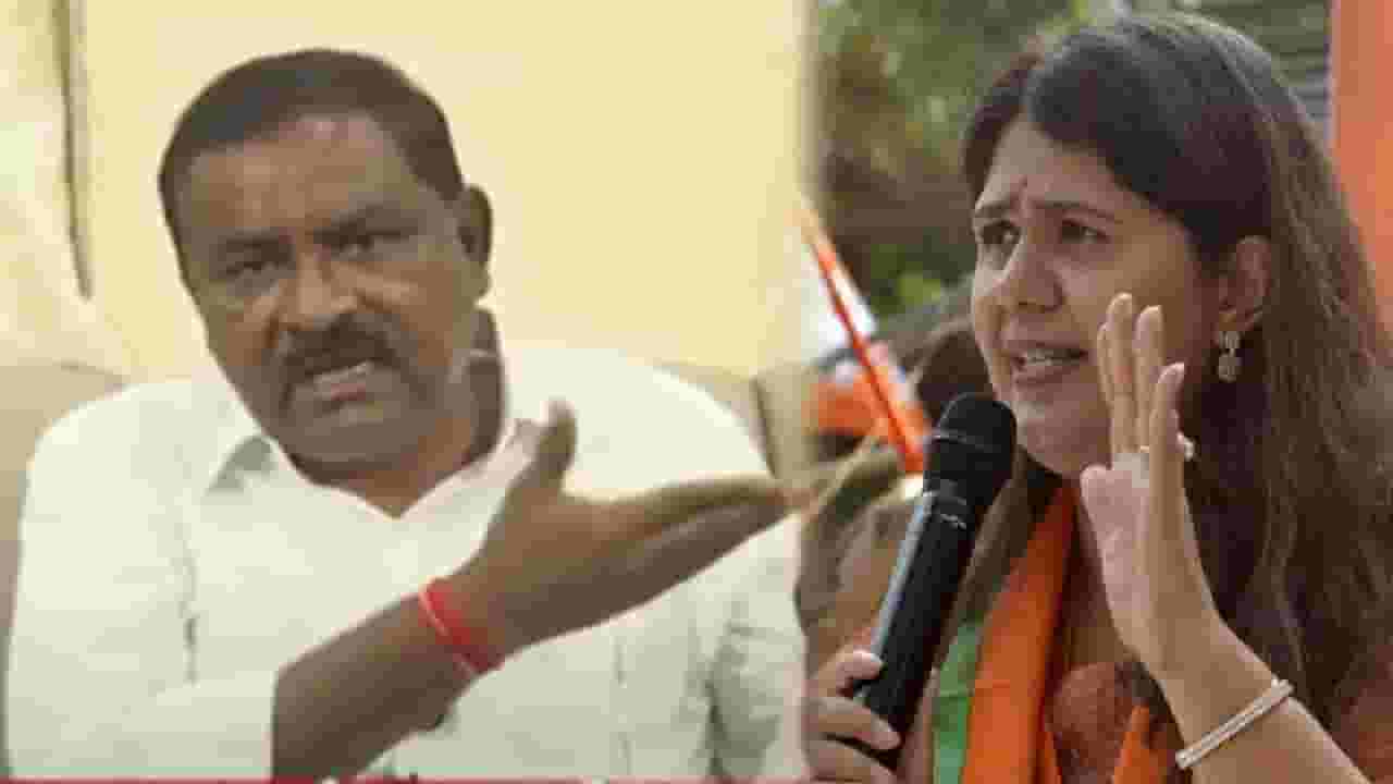 Pankaja Munde Video : 'तिकडे सगळंच हायजॅक झालंय', सुरेश धस यांचा पंकजा मुंडेंवर पलटवार