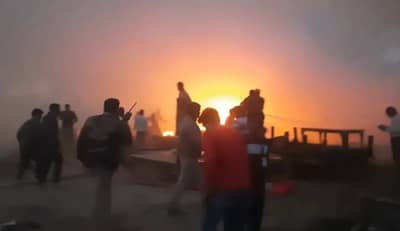 महाकुंभमध्ये पुन्हा आगीचे तांडव, कल्पवासींचे तंबू जळून खाक, अग्निशमन दलाच्या गाड्या रवाना