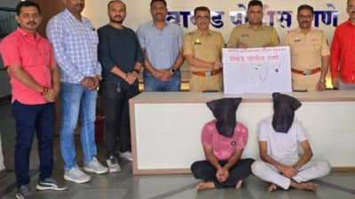 शेअर मार्केट ट्रेडिंगसाठी चोरी करायचे, दोन परप्रांतीय चोरट्यांना अटक