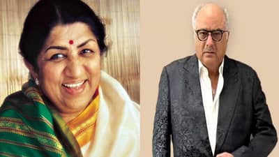 फक्त गायिकाच नाही तर, अभिनेत्रीही होत्या लता मंगेशकर, झळकल्या होत्या बोनी कपूरच्या सिनेमात