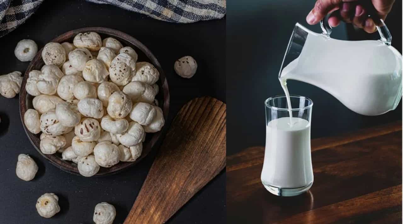 मखाने दूधासोबत खाल्ल्याने काय मिळतात लाभ ? तज्ज्ञांकडून जाणा