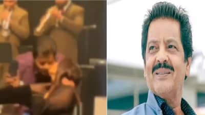 लाईव्ह शोमध्ये महिलेसोबत लिपलॉक, स्पष्टीकरण देत उदित नारायण म्हणाले...