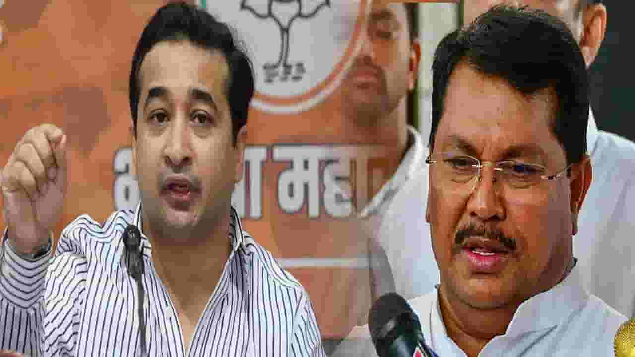 Nitesh Rane Video : '... नाहीतर कपडे फाडून घरी पाठवू', नितेश राणेंनी विजय वडेट्टीवारांवर हल्लाबोल करत काढली लायकी