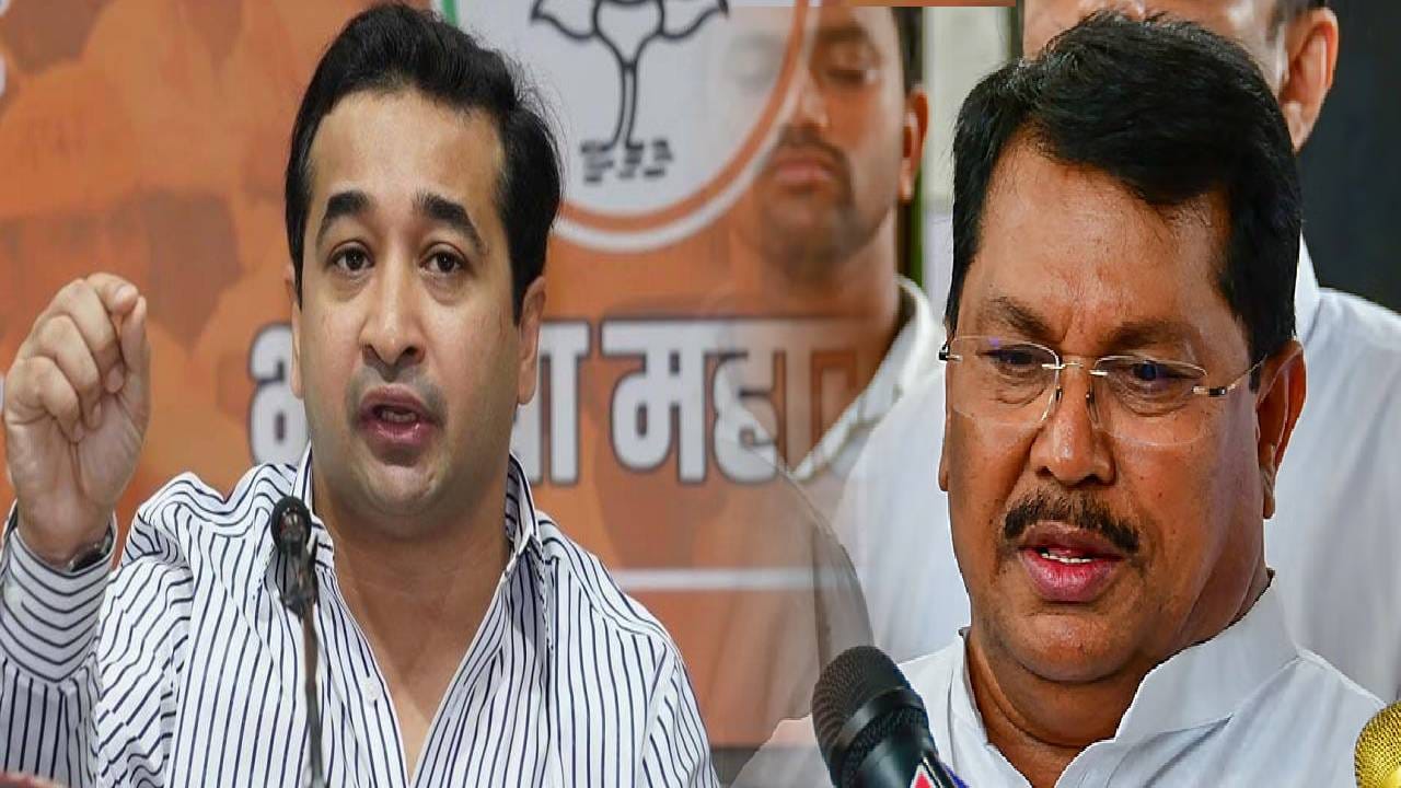 Nitesh Rane Video : '... नाहीतर कपडे फाडून घरी पाठवू', नितेश राणेंनी विजय वडेट्टीवारांवर हल्लाबोल करत काढली लायकी