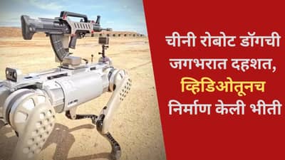 चीनचा रोबोट डॉगने शत्रूचे काम तमाम, व्हिडिओ समोर येताच जगभरात दहशत