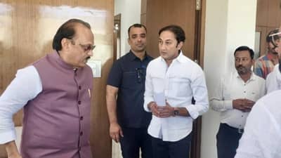 शरद पवार गटाचा आमदार अजित पवारांच्या भेटीला, चर्चांना उधाण