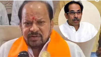 उद्धव ठाकरे सोनिया गांधी अन् शरद पवारांना घाबरले, यामुळेच...शहाजी बापू यांचा टोला