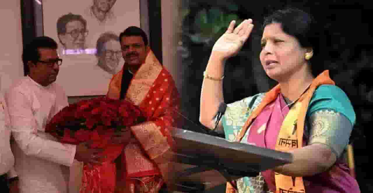 Sushma Andhare Video : '... हे यूज टू झालंय', देवेंद्र फडणवीस अन् राज ठाकरेंच्या भेटीवरून सुषमा अंधारेंची खोचक टीका