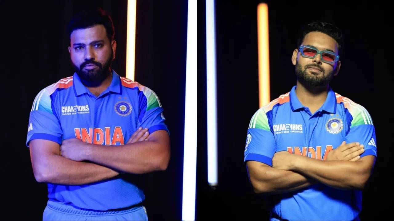 Champions Trophy 2025 : चर्चा तर होणारच... चॅम्पियन्स ट्रॉफीत टीम इंडियाच्या जर्सीवर पाकिस्तानचं नाव