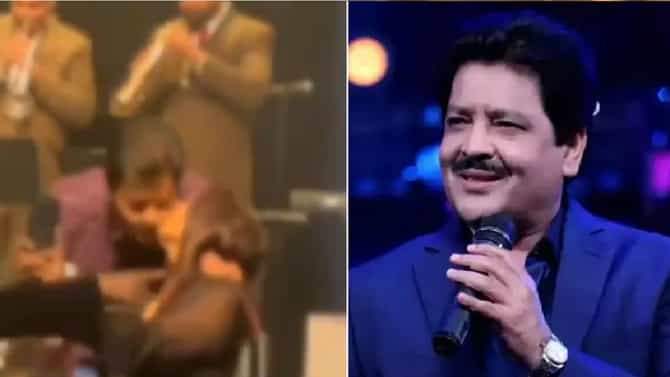 उदित नारायण यांनी लाईव्ह शोमध्ये महिलेला केलं Lip Kiss! नेटकऱ्यांमध्ये संताप, व्हिडीओ सर्वत्र व्हायरल