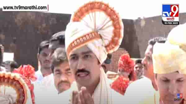 Vicky Kaushal Video : शिवजयंतीनिमित्त ‘छावा’ फेम विकी कौशलची रायगडावर गर्जना; म्हणाला, “हम शोर नहीं करते, सीधा…”