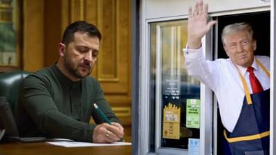 Donald Trump : जेलेंस्कींना अमेरिकेचा मोठा दणका, ट्रम्प विरोधात एका वक्तव्याची किंमत 5 लाख कोटी